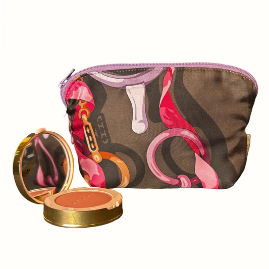 Gucci Horse Bit Scarf Beauty Bag | Vintage Luxe Up