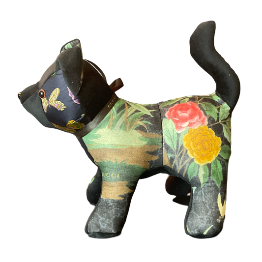 Gucci Chinoiserie Scarf Patchwork Kitten at Vintage Luxe Up