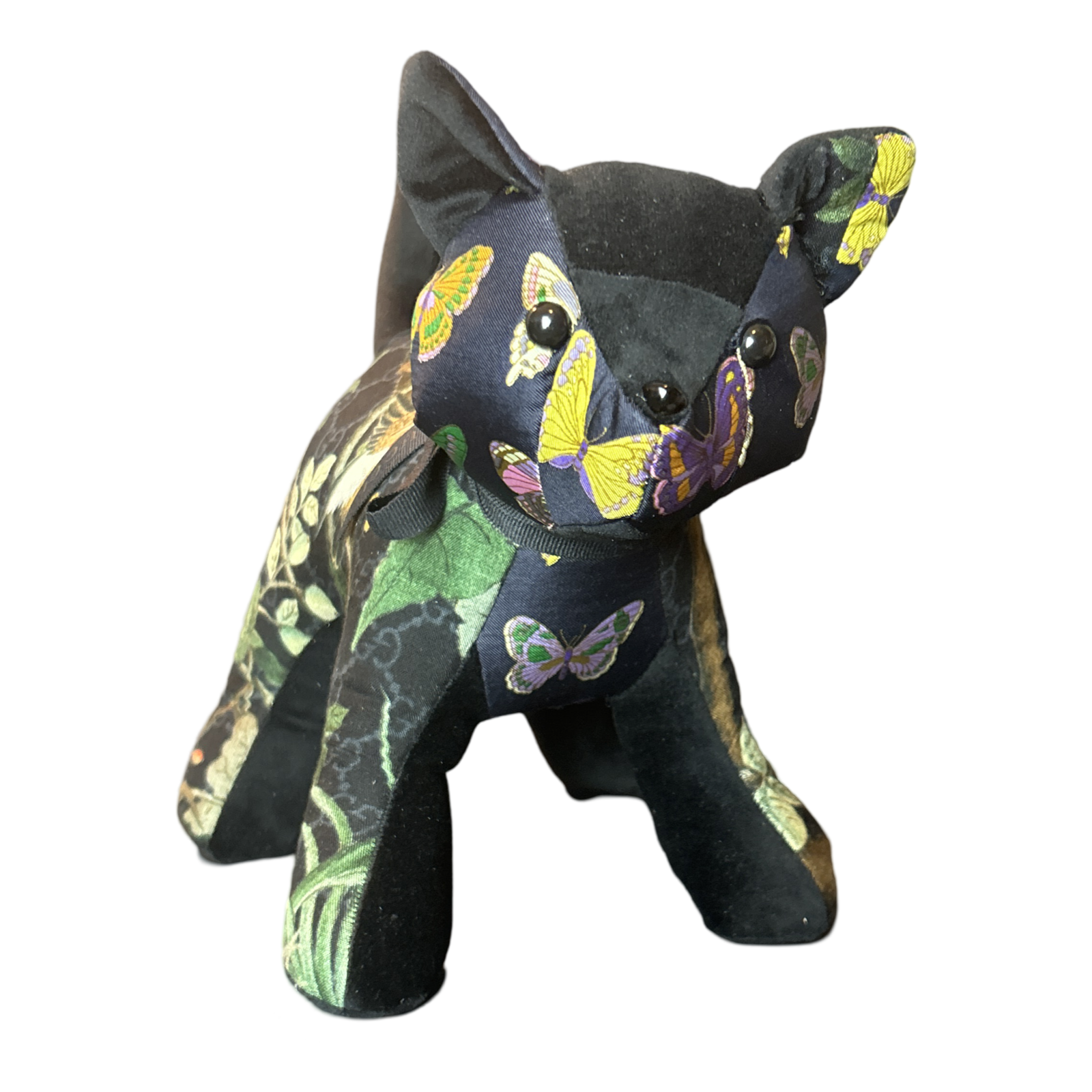 Gucci Chinoiserie Scarf Patchwork Kitten at Vintage Luxe Up