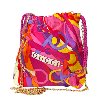 Gucci Equestrian Scarf | Gucci Crossbody Bag at Vintage Luxe Up