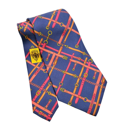 Gucci Belt Print Necktie