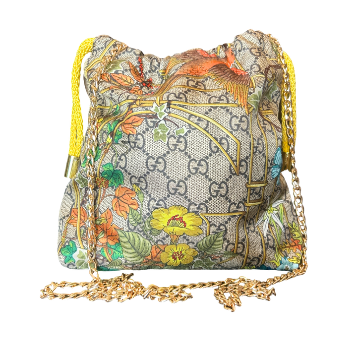 Gucci GG Floral Lattice | Gucci Crossbody Bag at Vintage Luxe Up