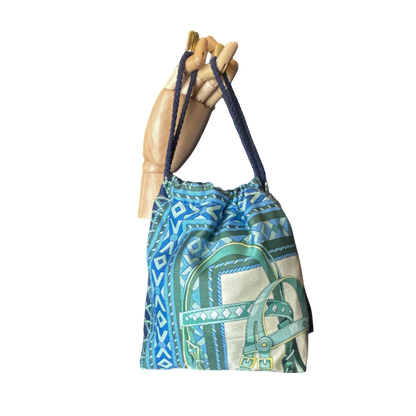 Gucci Fringe Harness Scarf | Gucci Crossbody Bag at Vintage Luxe Up