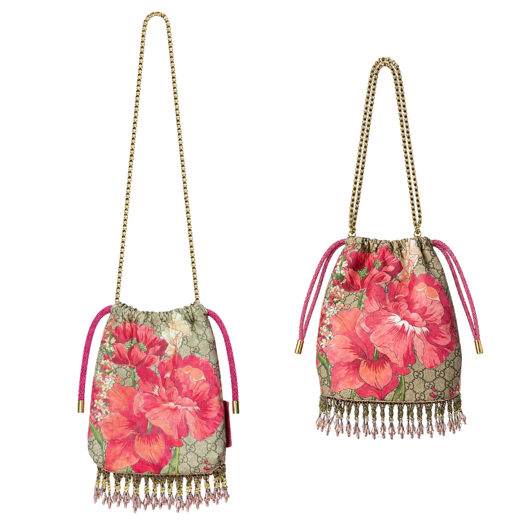 Gucci Bouquet GG Logo Crossbody Bag