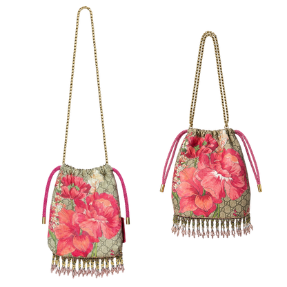 Gucci Bouquet GG Logo Crossbody Bag