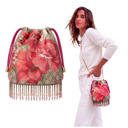 Gucci Bouquet GG Logo Crossbody Bag