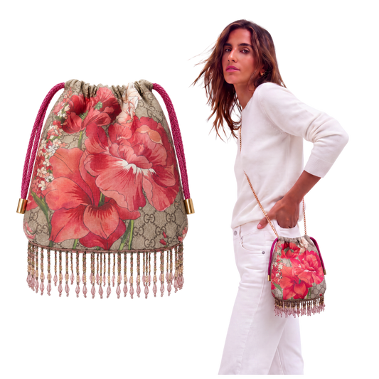 Gucci Bouquet GG Logo Crossbody Bag