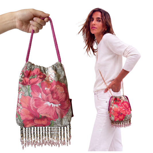 Gucci GG Bouquet Scarf | Gucci Crossbody Bag