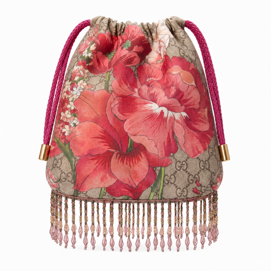 Gucci Bouquet GG Logo Crossbody Bag