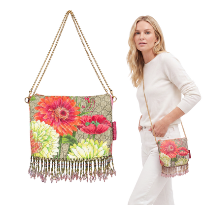 Gucci GG Floral Scarf | Gucci Crossbody Bag