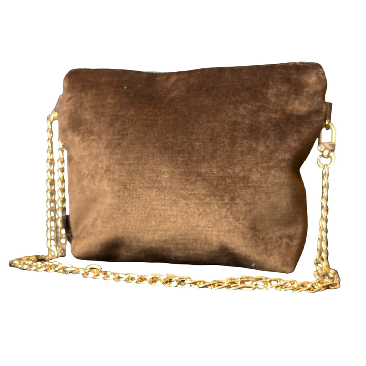 GG Chinoiserie Vintage Silk Scarf Crossbody Bag