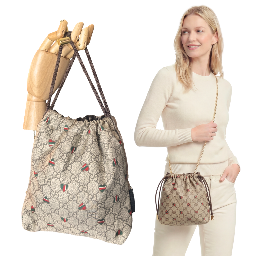 Gucci GG Hearts Crossbody Bag