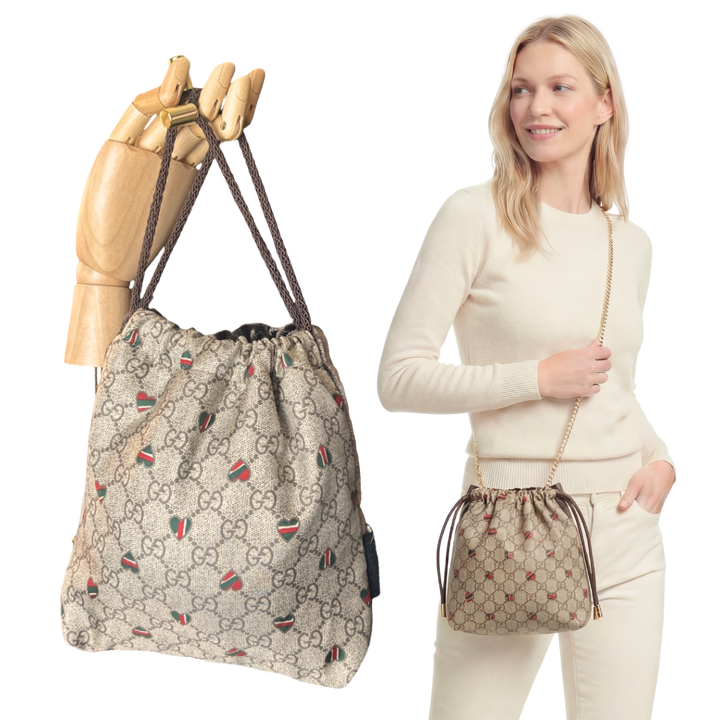 Gucci GG Hearts Crossbody Bag