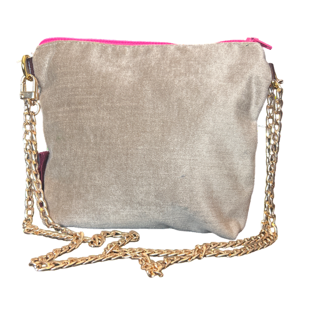 GG Flora Vintage Silk Scarf Crossbody Bag