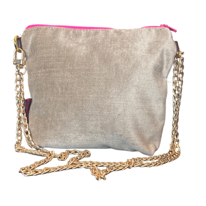 GG Flora Vintage Silk Scarf Crossbody Bag