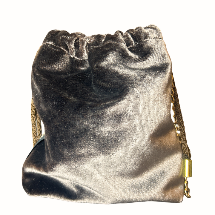 GG Logo Stars Vintage Scarf Drawstring Crossbody Bag