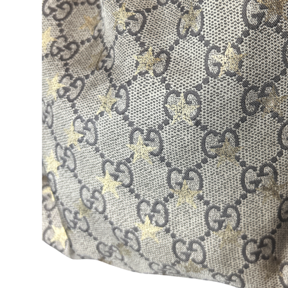 GG Stars Vintage Scarf Drawstring Crossbody Bag