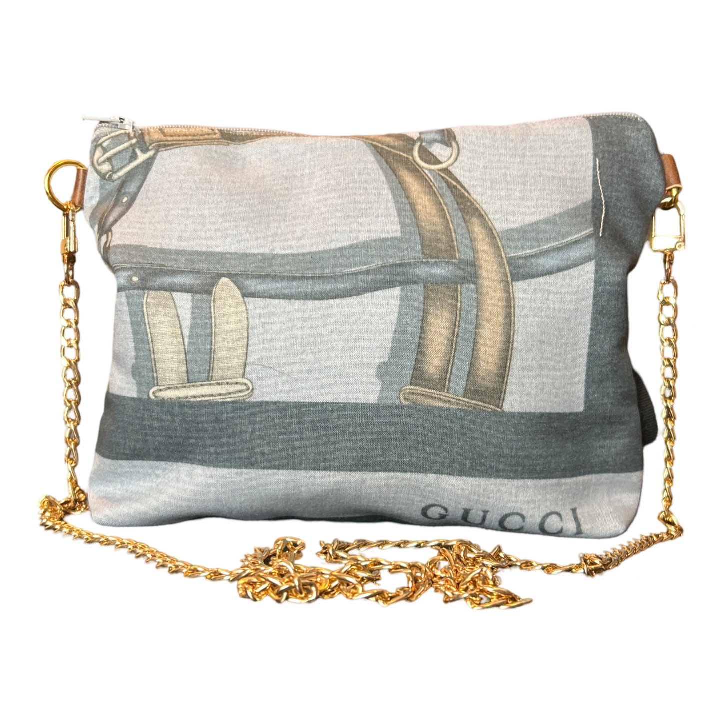 Gucci Equestrian Scarf | Gucci Crossbody Bag exclusively at Vintage Luxe Up