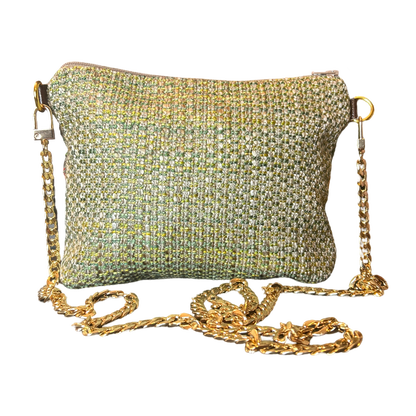 GG Flora Vintage Silk Scarf Crossbody Bag
