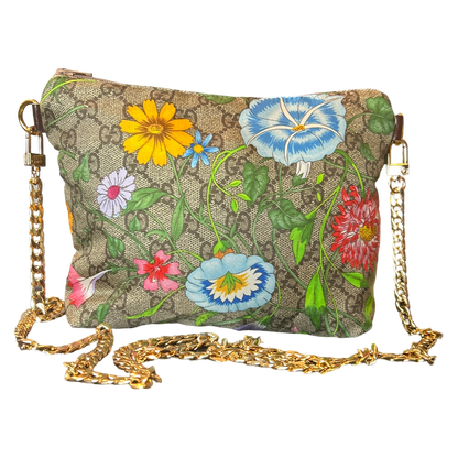 Gucci GG Flora Scarf Crossbody Bag at Vintage Luxe Up