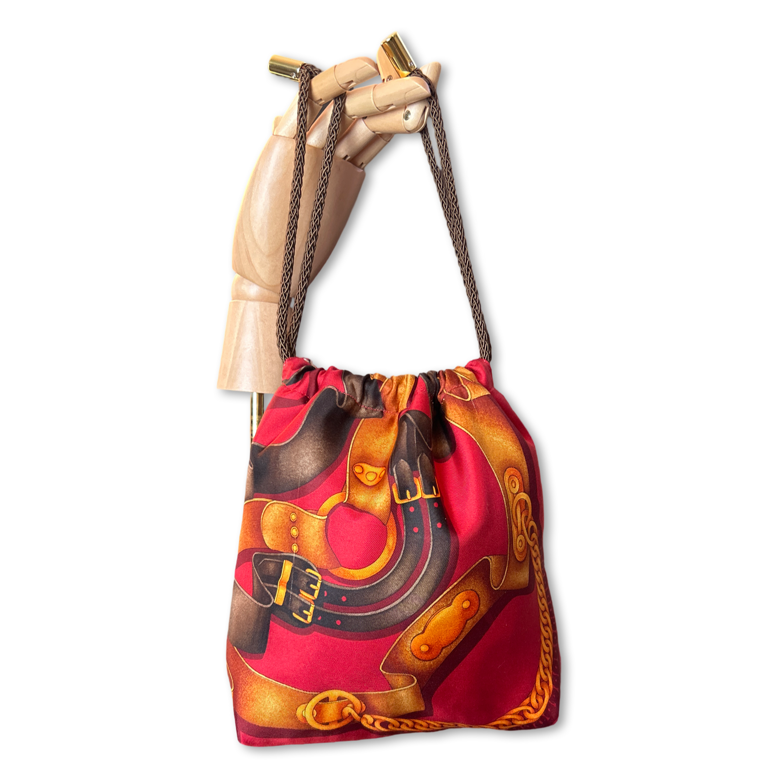 Gucci Equestrian Scarf | Gucci Crossbody Bag at Vintage Luxe Up