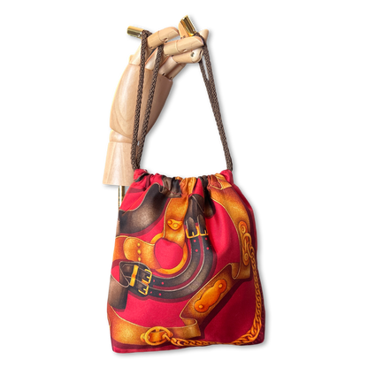 Gucci Equestrian Scarf | Gucci Crossbody Bag at Vintage Luxe Up