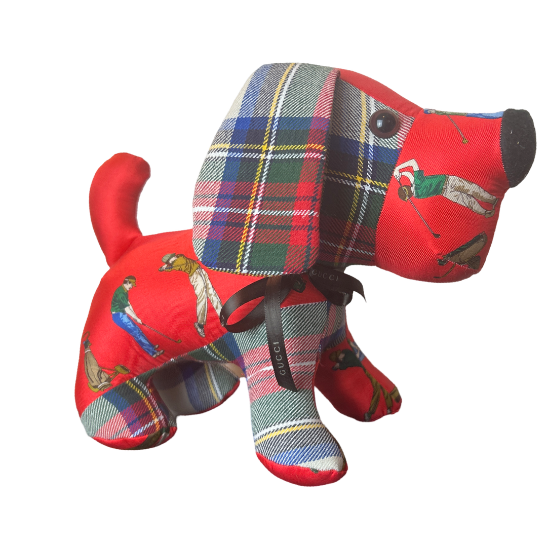 Gucci Golf Scarf Puppy at Vintage Luxe Up