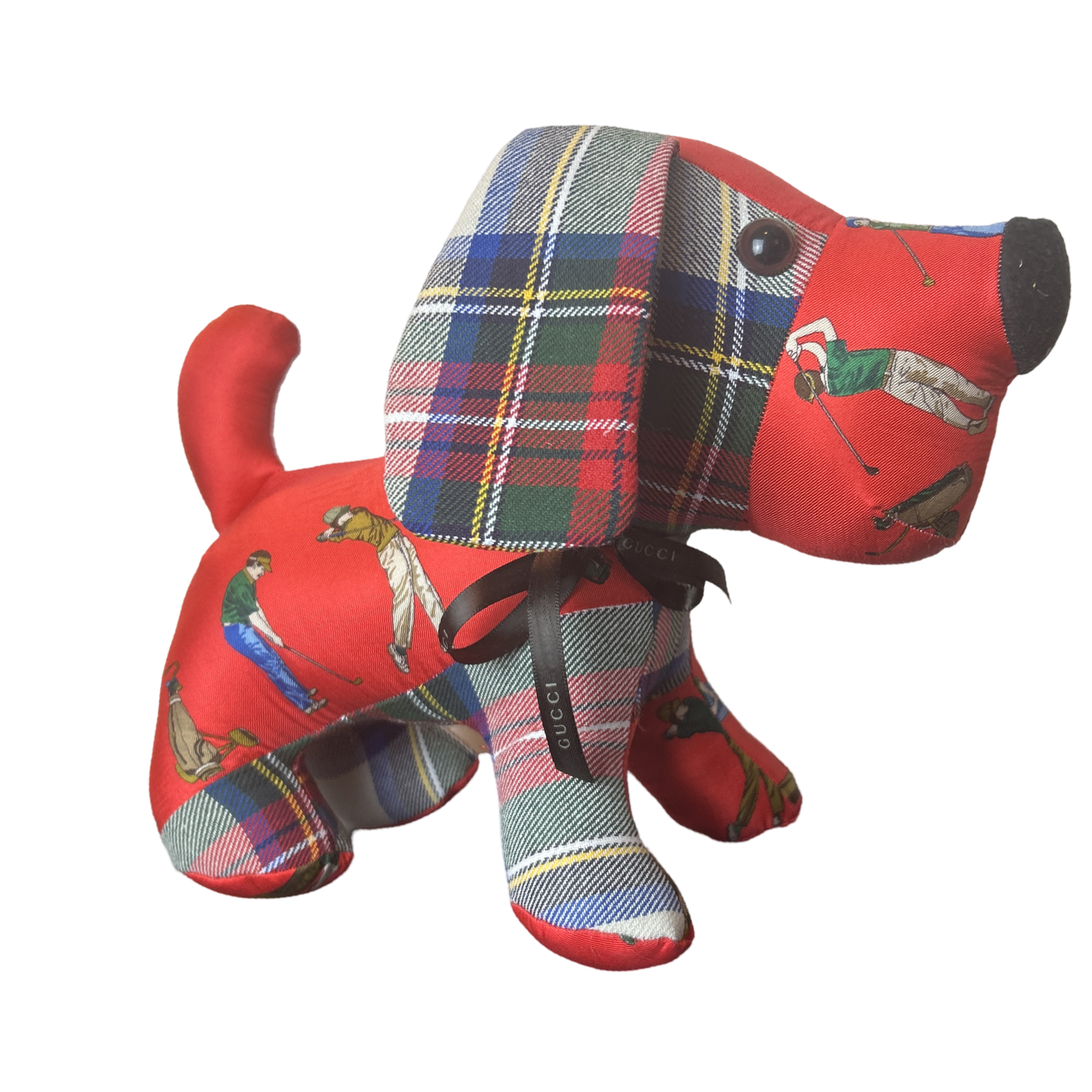 Gucci Golf Scarf Puppy at Vintage Luxe Up