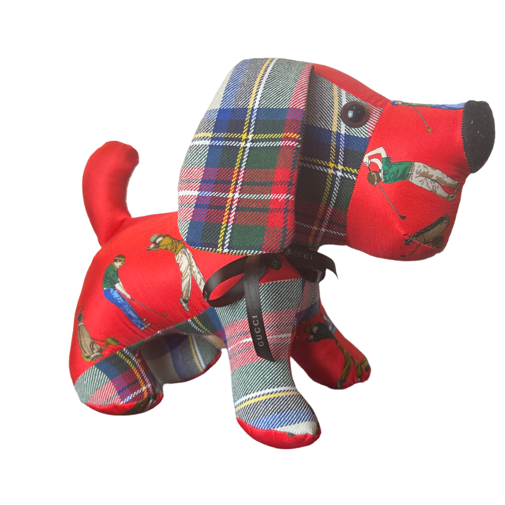 Gucci Golf Scarf Puppy at Vintage Luxe Up