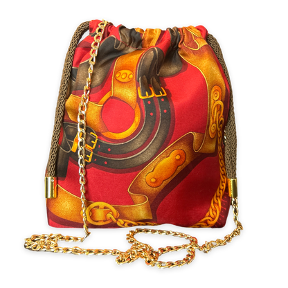 Gucci Equestrian Scarf | Gucci Crossbody Bag at Vintage Luxe Up