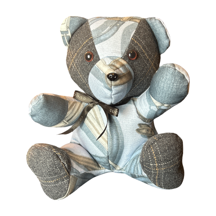 Gucci Equestrian Scarf Teddy Bear at Vintage Luxe Up