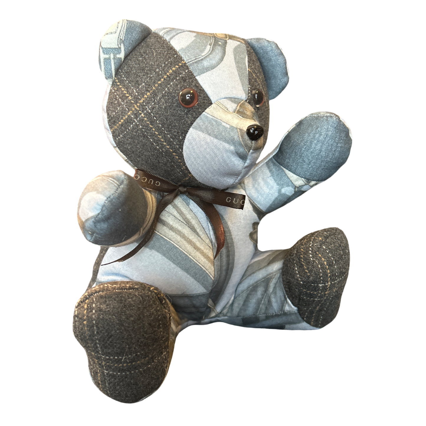 Gucci Equestrian Scarf Teddy Bear at Vintage Luxe Up