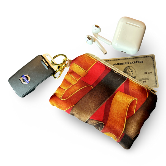 Gucci Equestrian Scarf | Gucci Keychain Bag exclusively at Vintage Luxe Up