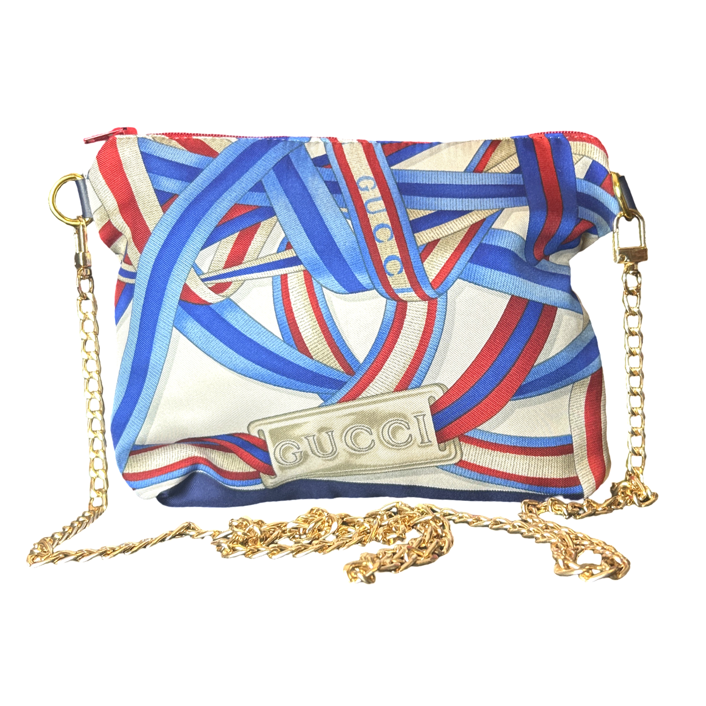 Gucci Ribbons Scarf | Gucci Crossbody Bag exclusively at Vintage Luxe Up