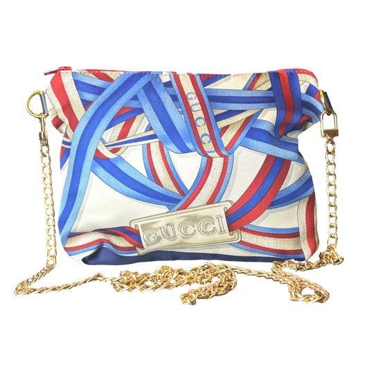 Gucci Ribbons Scarf | Gucci Crossbody Bag exclusively at Vintage Luxe Up