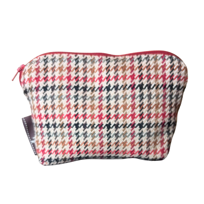 Petits Chevaux Vintage Silk Scarf Beauty Bag