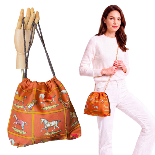 HERMES Petites Chevaux Scarf | Hermes Crossbody Bag