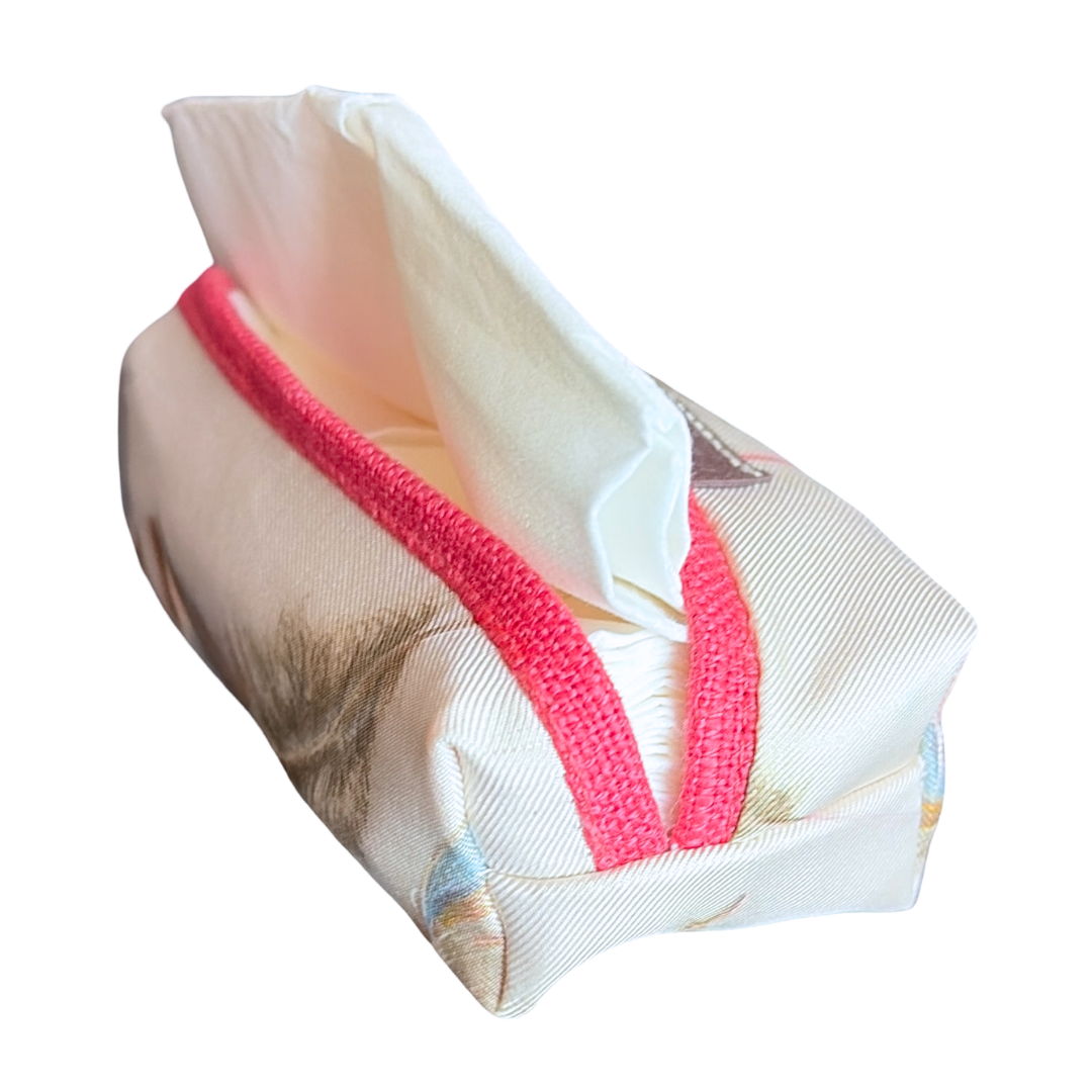 Hermes Les Plumes Scarf | Travel Tissue Pouch