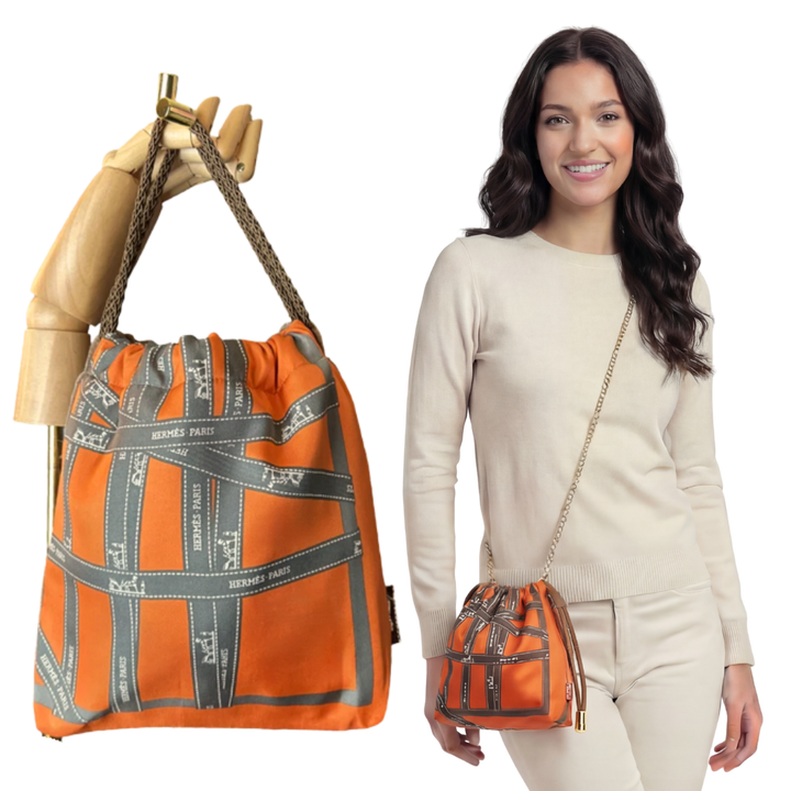 HERMES Bolduc Ribbon Scarf | Hermes Crossbody Bag