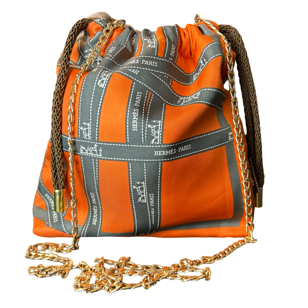 HERMES Bolduc Ribbon | Hermes Crossbody Bag at Vintage Luxe up