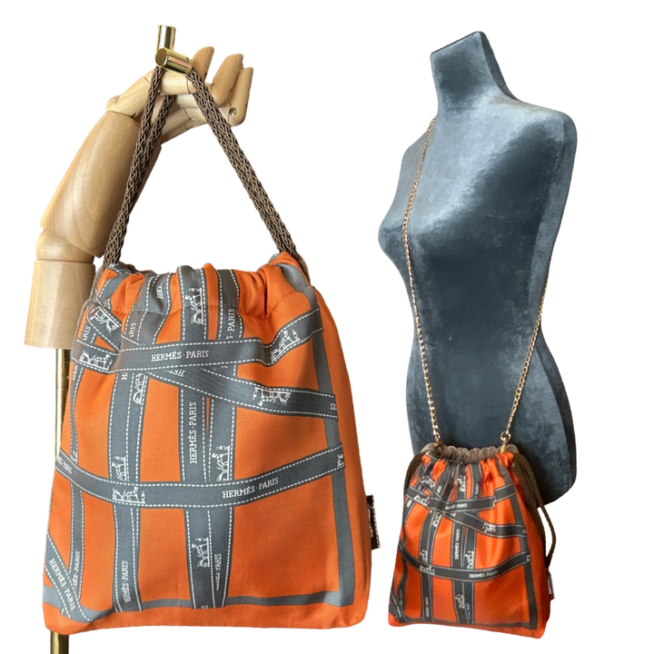 HERMES Bolduc Ribbon | Hermes Crossbody Bag at Vintage Luxe up