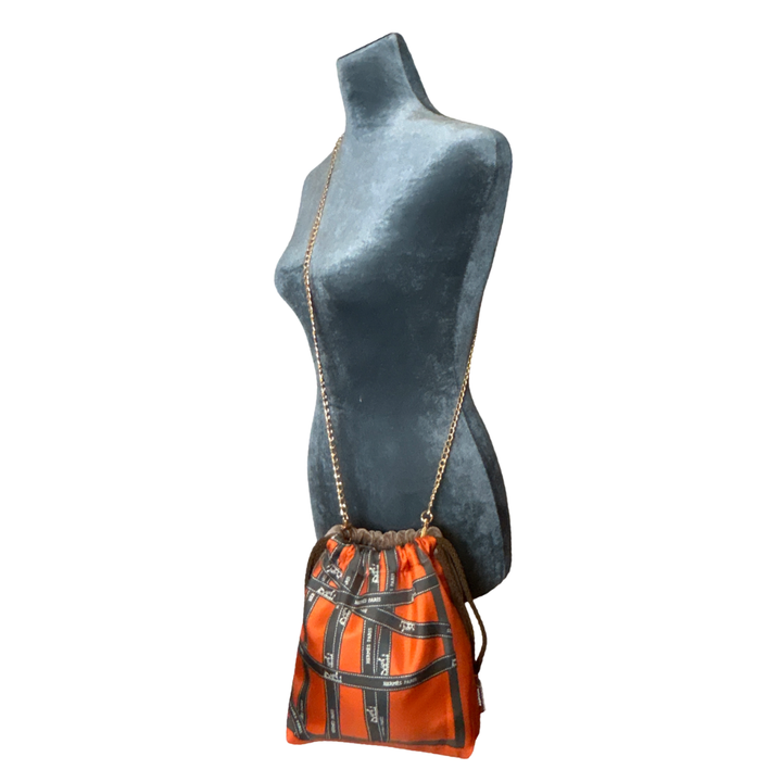 HERMES Bolduc Ribbon | Hermes Crossbody Bag at Vintage Luxe up