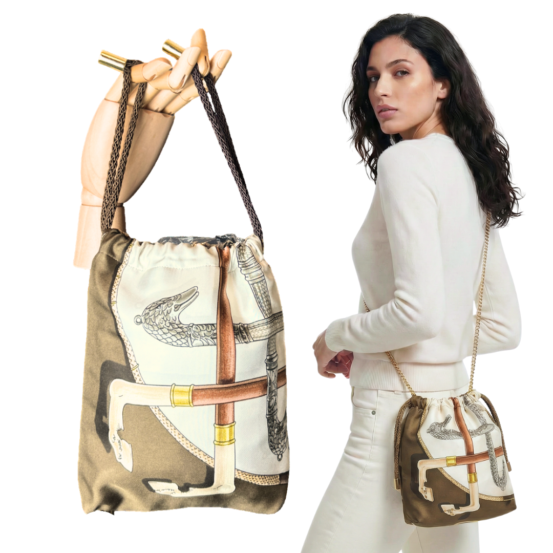 HERMES Cannes et Pommeaux Scarf | hermes Crossbody Bag