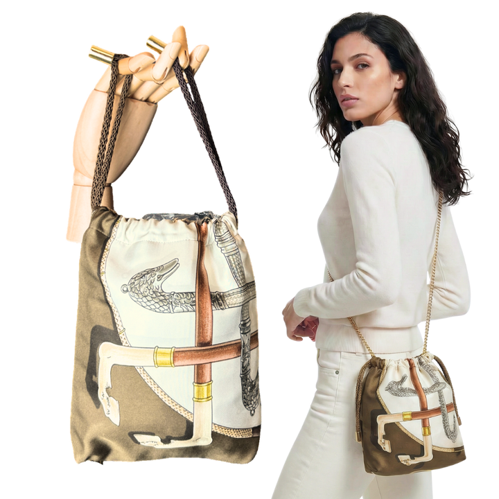HERMES Cannes et Pommeaux Scarf | hermes Crossbody Bag