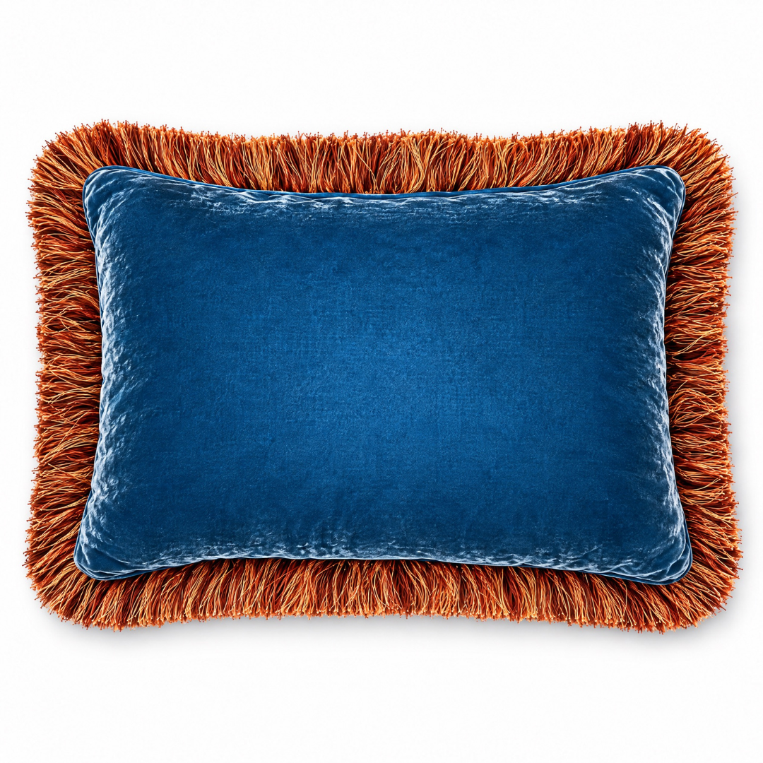 Mille et Un Lapins Vintage Silk Scarf Pillow