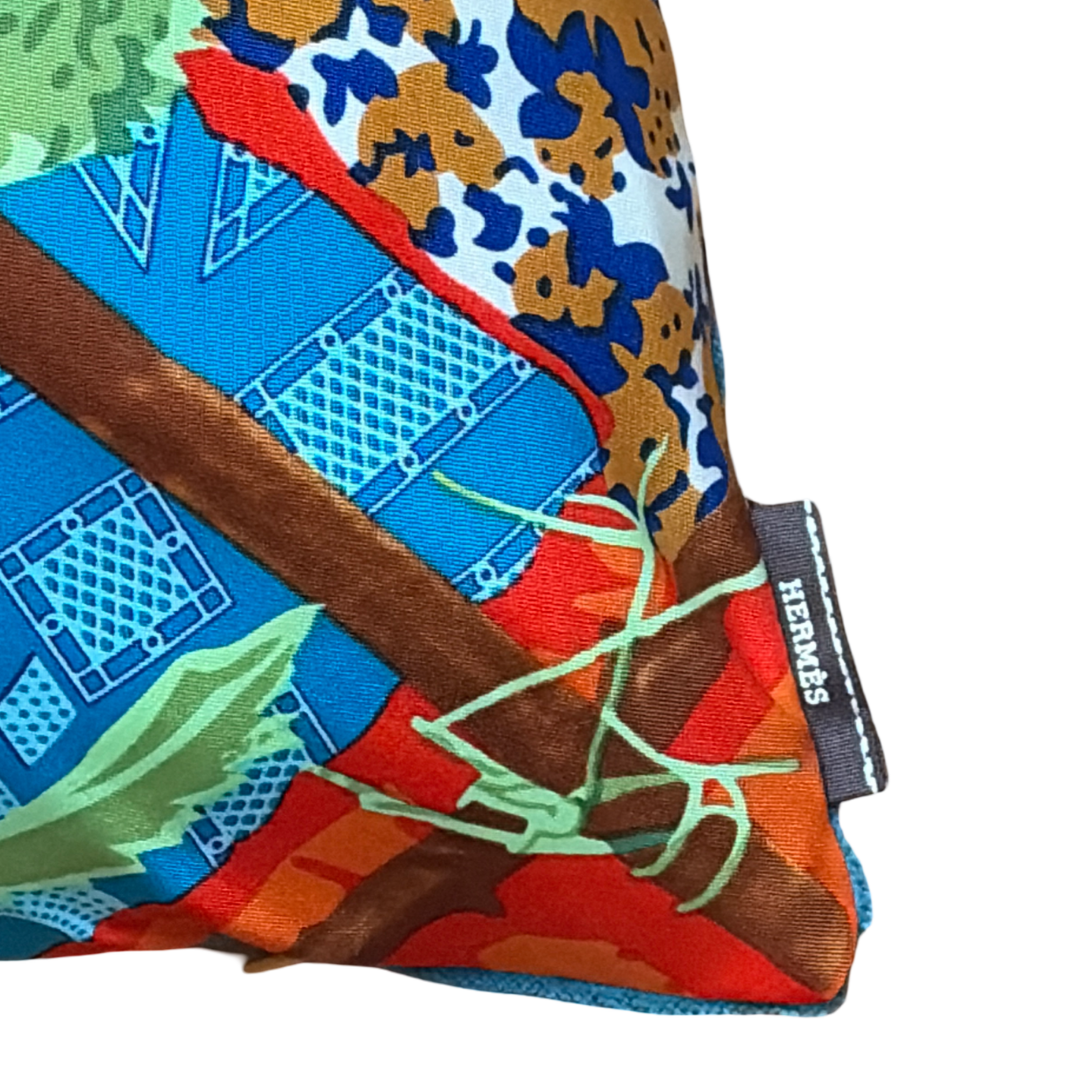 Robinson Chic Vintage Silk Scarf Pillows 24"