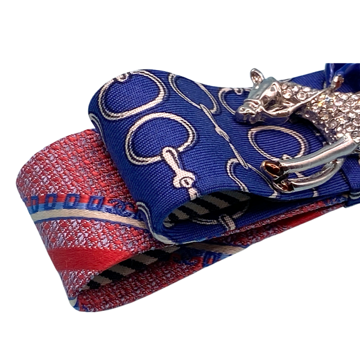 Hermes Necktie Hair Clip by Flock by Wild for Vintage Luxe Up