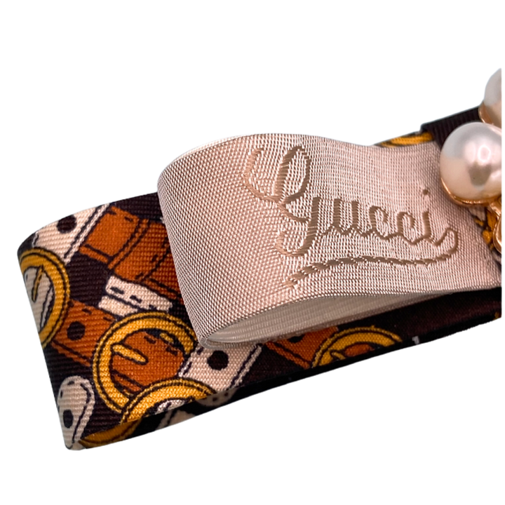 Gucci Necktie Hair Clip by Flock by Wild for Vintage Luxe Up