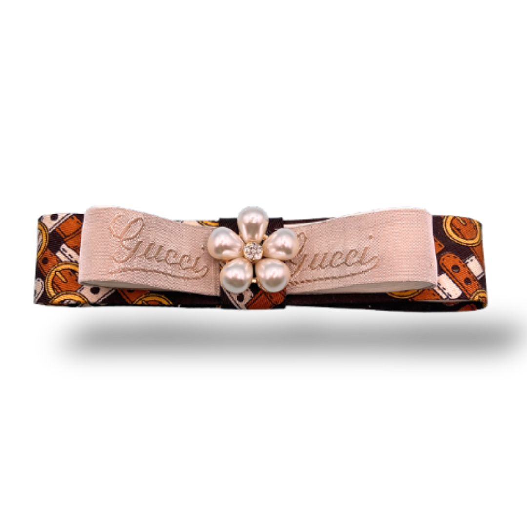 Gucci Necktie Hair Clip by Flock by Wild for Vintage Luxe Up