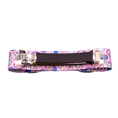 CC Camillia Vintage Silk Necktie Hair Clip